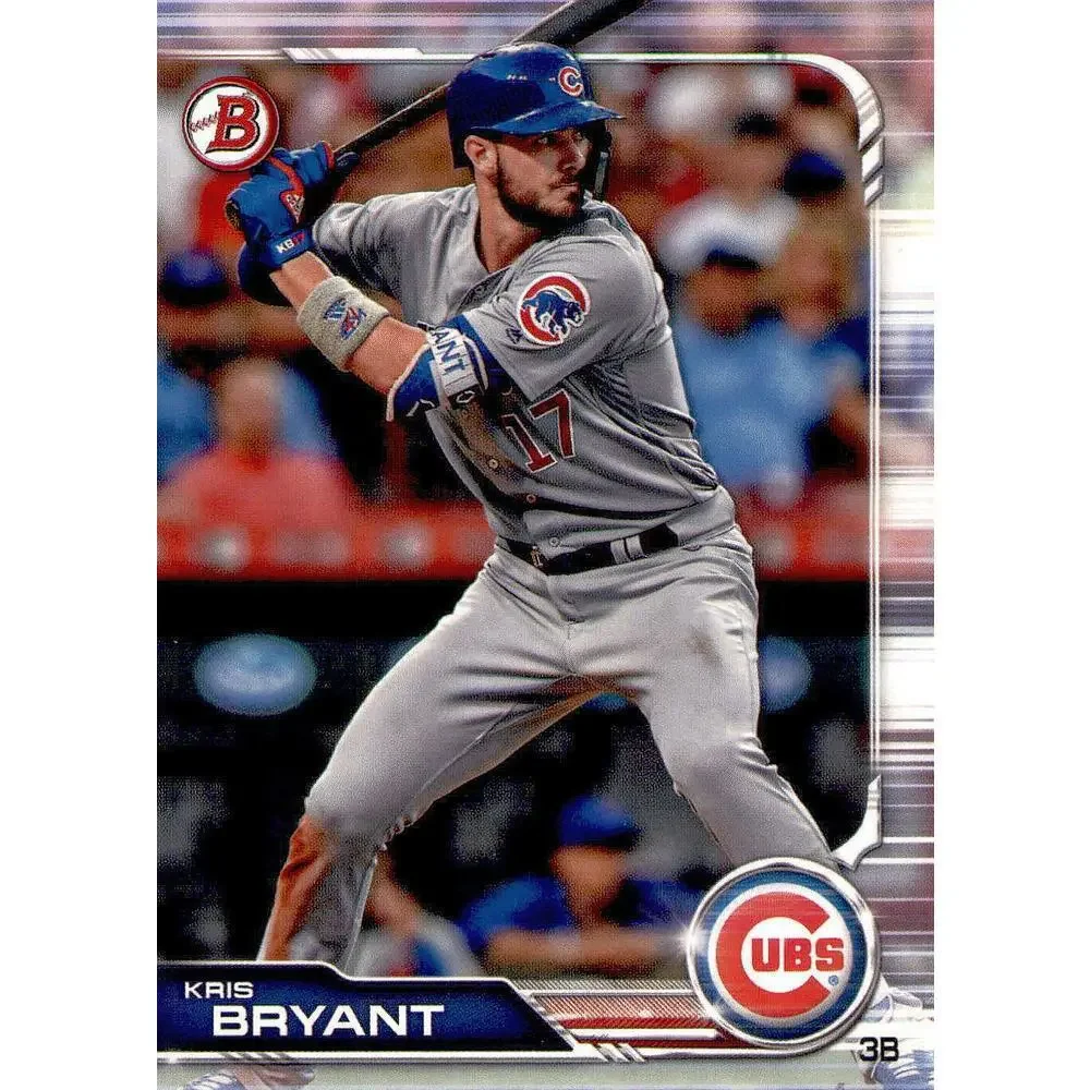2019 Bowman Kris Bryant #51 Chicago Cubs